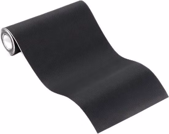 Pannello di riparazione - Autoadesivo - Colla forte - 40 x 150 cm - Nero