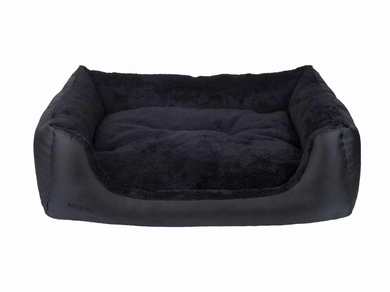 Letto per cani ASPEINA SOFA nero taglia XS, S, M, L, XL, XXL Taglia: M - 68x56x18 cm