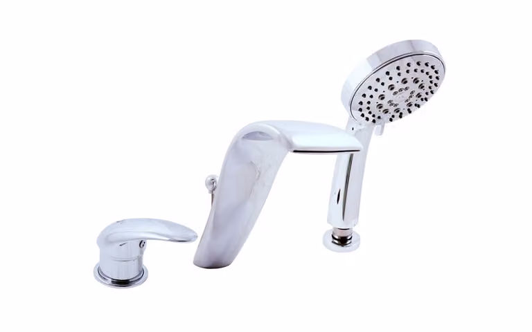 Slezák-RAV Miscelatore per vasca da bagno Slezák RAV Dunaj D461S Colore: cromo, Dimensione: 1/2''