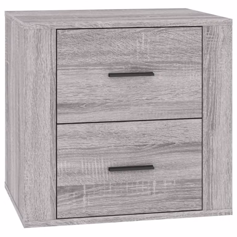 Comodino Grigio Sonoma 50x39x47 cm
