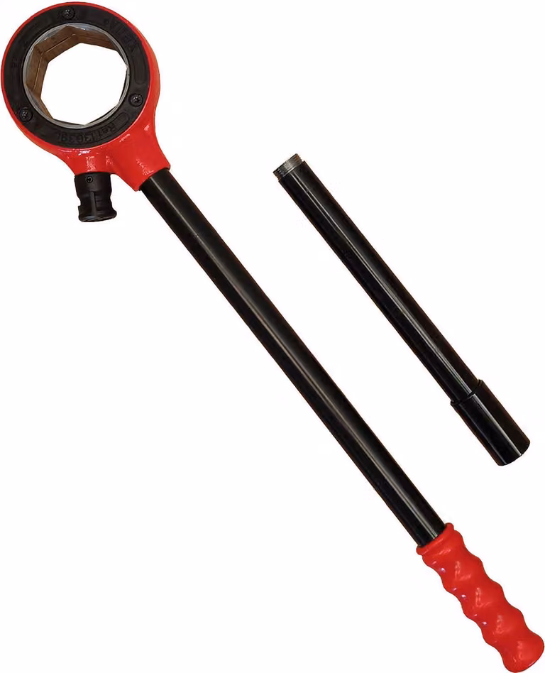 VIRAX 1 braccio a due elementi + 1 guida 1 cricchetto 1,1/2-2" - 136391