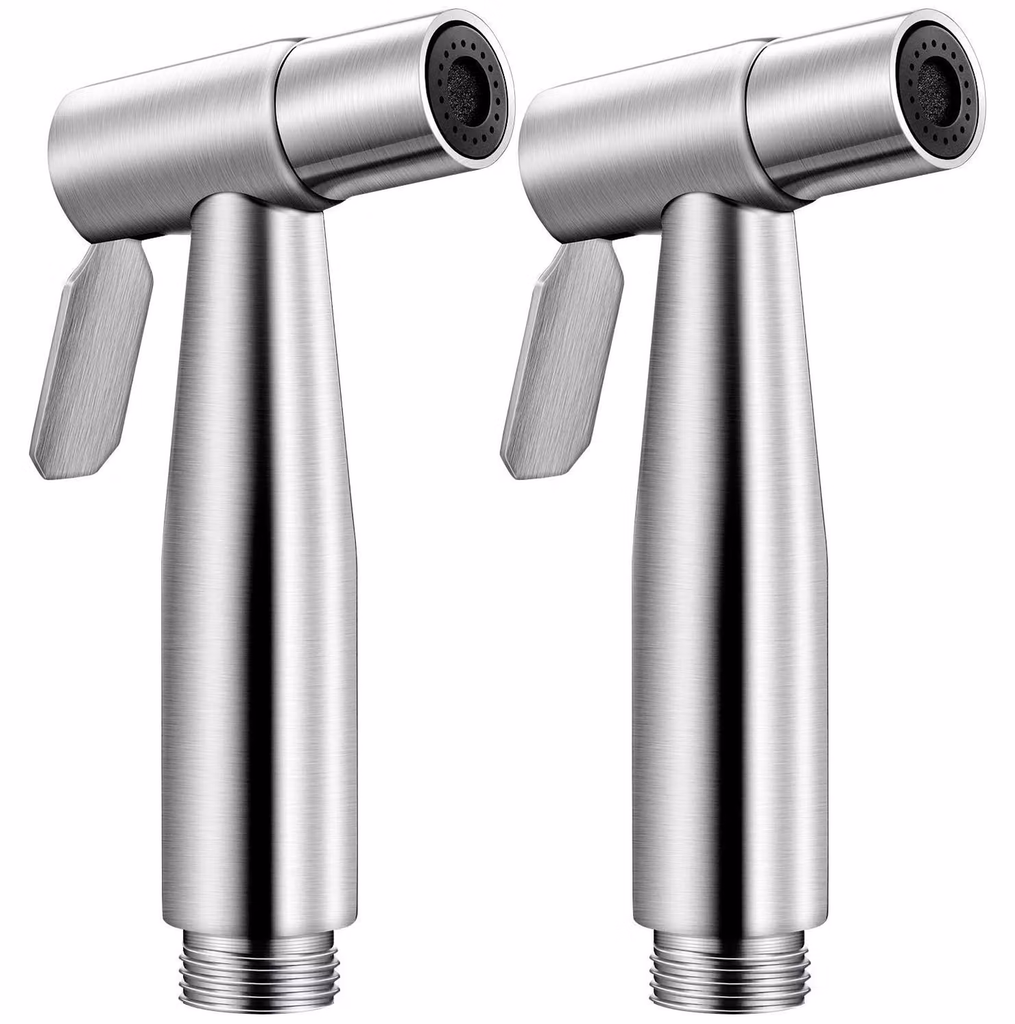 Set di spruzzatore per bidet in acciaio inossidabile, composto da 2 pezzi, con pressione dell'acqua regolabile, adatto per il bagno e il bidet