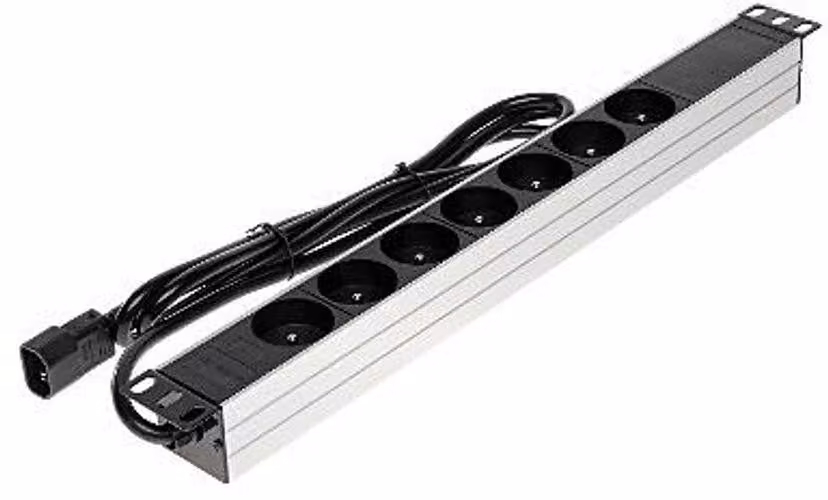 Listello di alimentazione a 7 prese PD-7/RACK/IEC