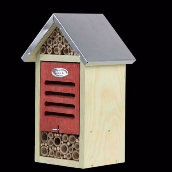 Hotel per insetti Esschert Design con spazzola