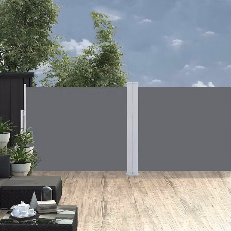 Maison Exclusive - Tenda da sole laterale estensibile 140x1200 cm, antracite
