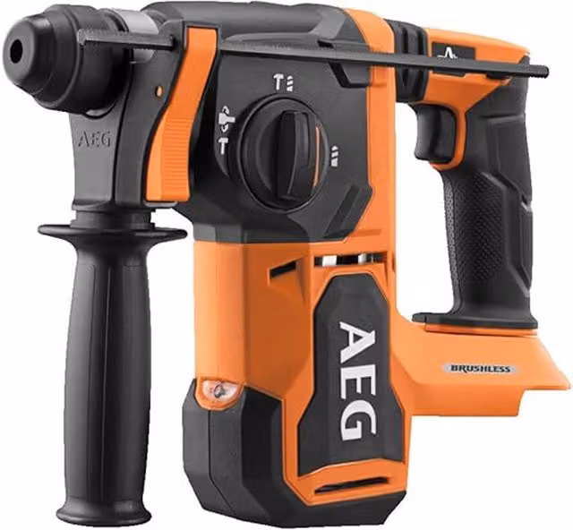 Tassellatore SDS-Plus a batteria brushless 18V AEG BBH18BL2-0 arancione – 1