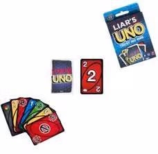 Gioco di carte UNO Liar's Mattel multicolore