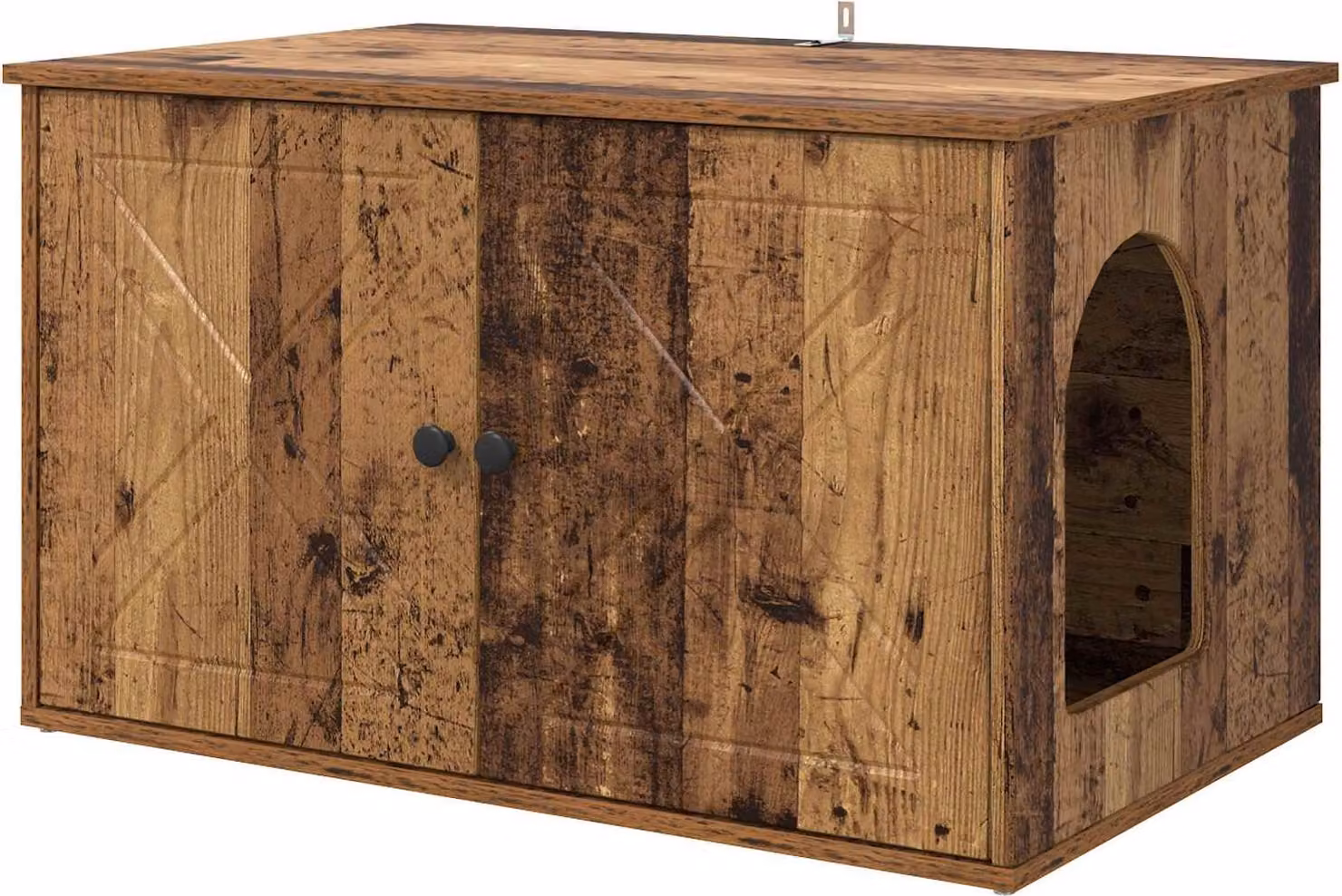 Casa per Gatti Legno vecchio 85 x 55 x 50 cm Legno multistrato