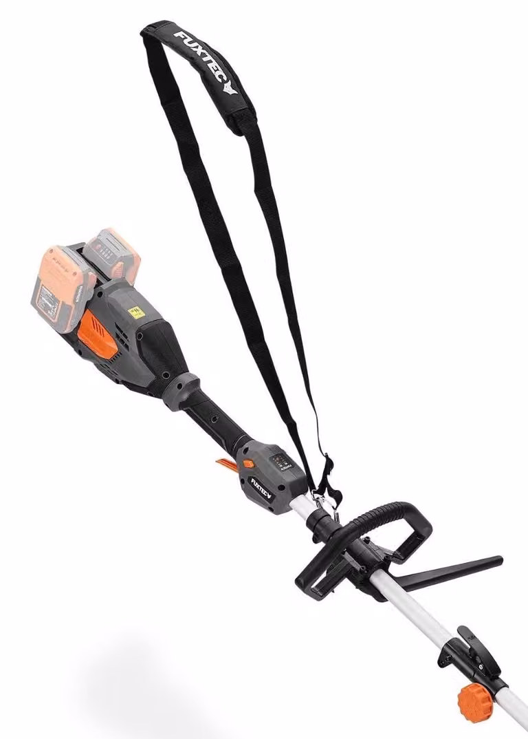 Multitool a batteria FUXTEC FX-E2MTB - Unità base da 40 V - Attrezzo combinato con attacco rapido - Per decespugliatore, tagliasiepi e potatore da alto