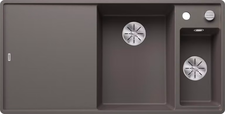 BLANCO AXIA III 6 S-F SILGRANIT grigio vulcanico