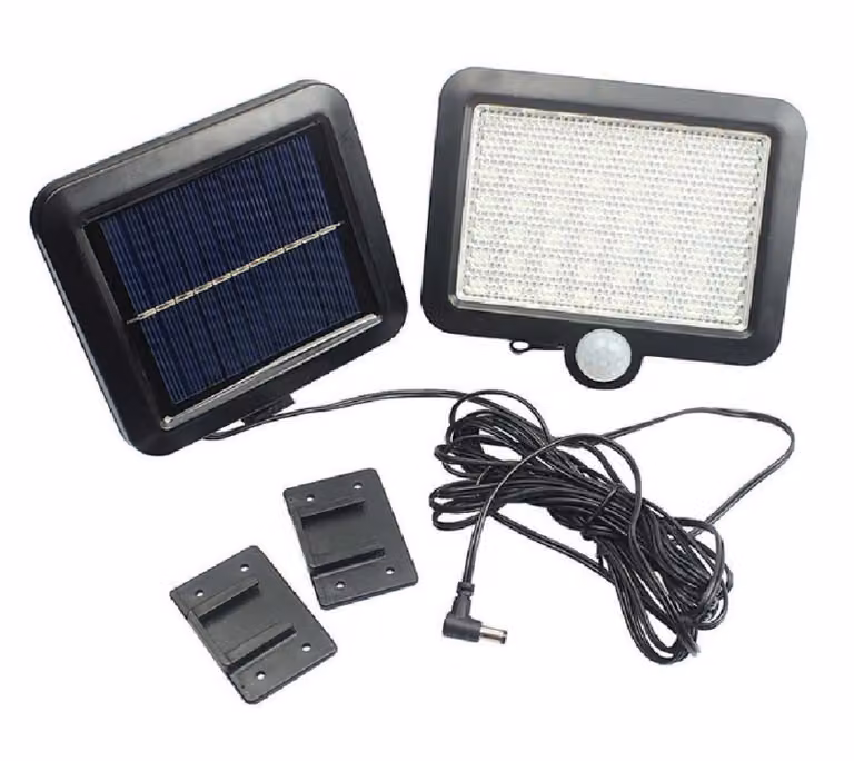 Proiettore LED solare e sensore