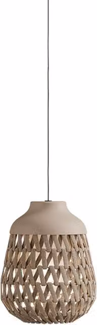 Lodes Stitch Sospensione Cluster Outdoor Beige con tecnologia LED e altezza regolabile