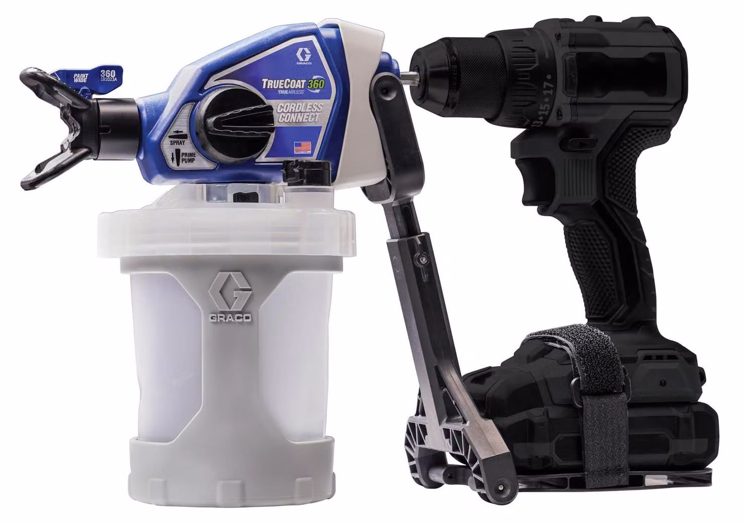 Graco Truecoat 360 Cordless Connect, spruzzatrice airless a batteria