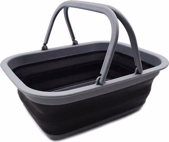 Contenitore compatto grigio scuro/nero