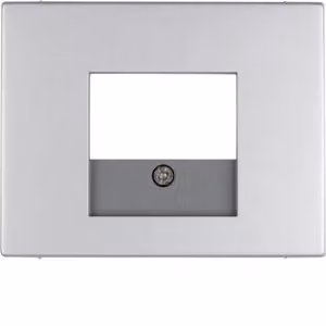 Berker 10357003 Elemento centrale con apertura TAE in alluminio Berker K.5