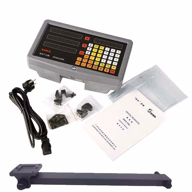 Tornio Fresatrice, contatore a lettura digitale, encoder a riga lineare, SDS3MS