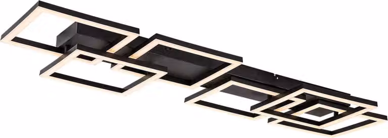 Rabalux 71390 Plafoniera Fatma LED 40 metallo plastica nero