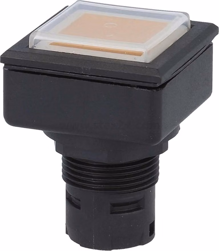 Georg Schlegel Pulsante a membrana a corsa breve illuminabile, quadrato, QUARTRON-JUWEL Corsa 3,0 mm - 1 pezzo