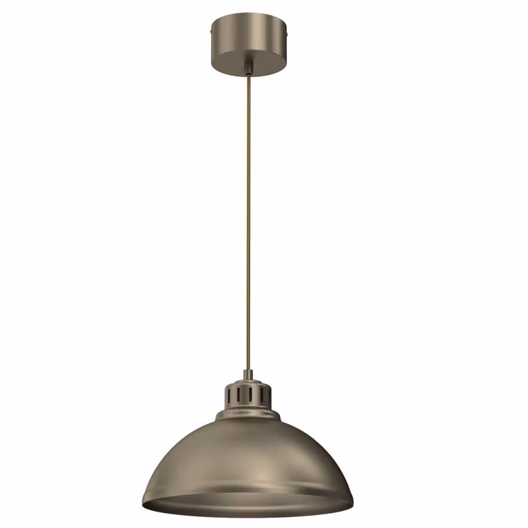 Lampada a sospensione Sven in titanio oro-nero 1xE27x15W metallo, dimensioni: 115x30x30 cm, IP20, Luminex