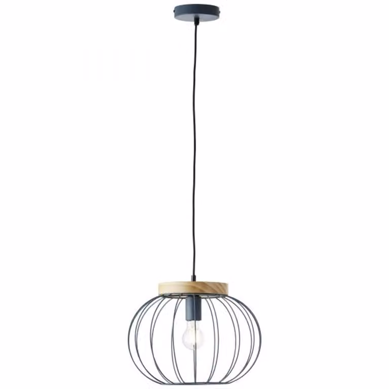 Lampada a sospensione Sorana 1flg turchese
