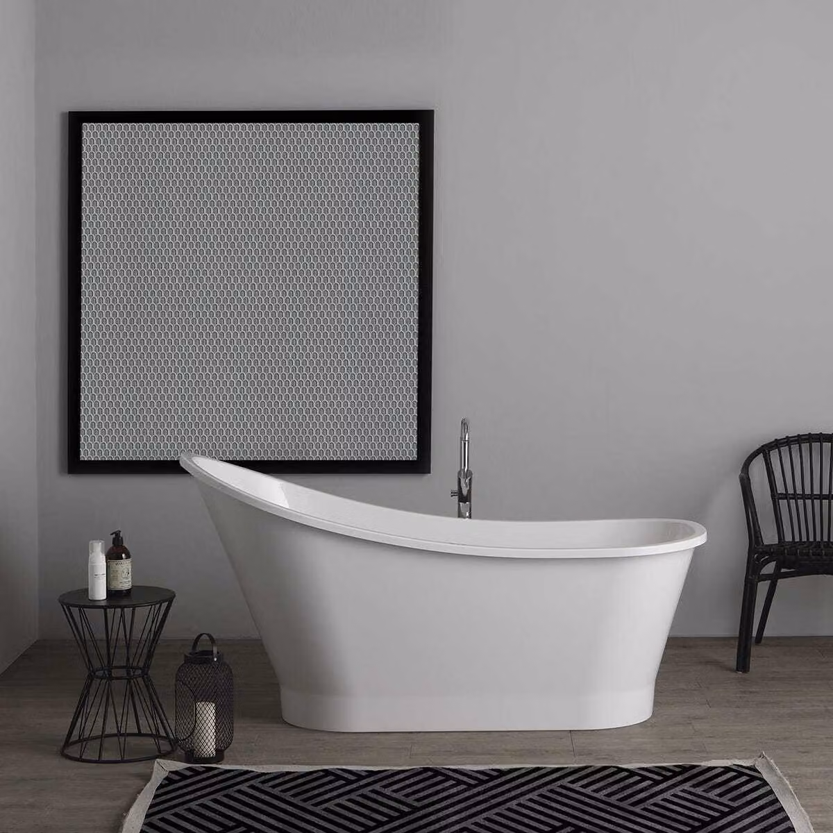 Vasca da bagno freestanding piccola stile classico | Arisa