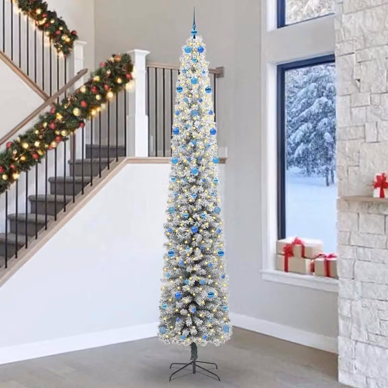 Maison Exclusive - Albero di Natale artificiale con 300 LED e supporto, verde, 300 cm