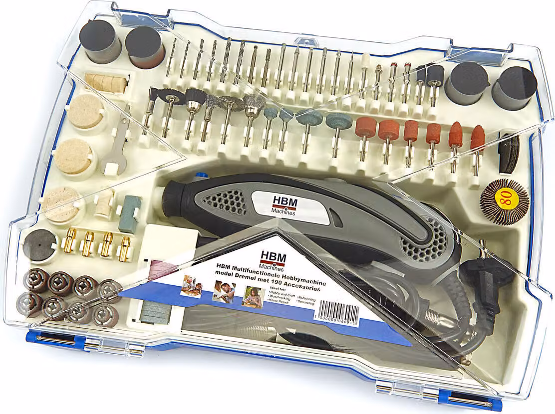 Macchina universale per hobby con 190 accessori
