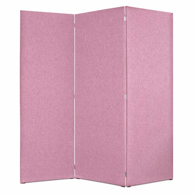 Pannello divisorio per ambienti - Separè Rosa lilla 180x190 cm