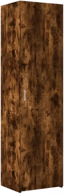 Credenza | Madia | Buffet da pranzo | Armadio da pranzo Rovere Fumo 50x42,5x185 cm in Legno Ingegnerizzato