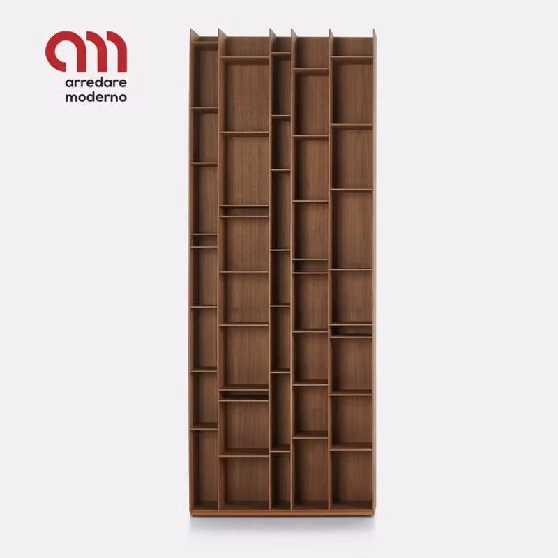 Libreria Random Wood MDF Italia