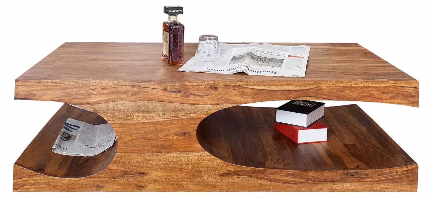 Tavolino da salotto 120 cm, legno, design moderno. Acquista ora