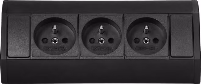 Presa di corrente per mobili 3x250V OR-GM-9001/B