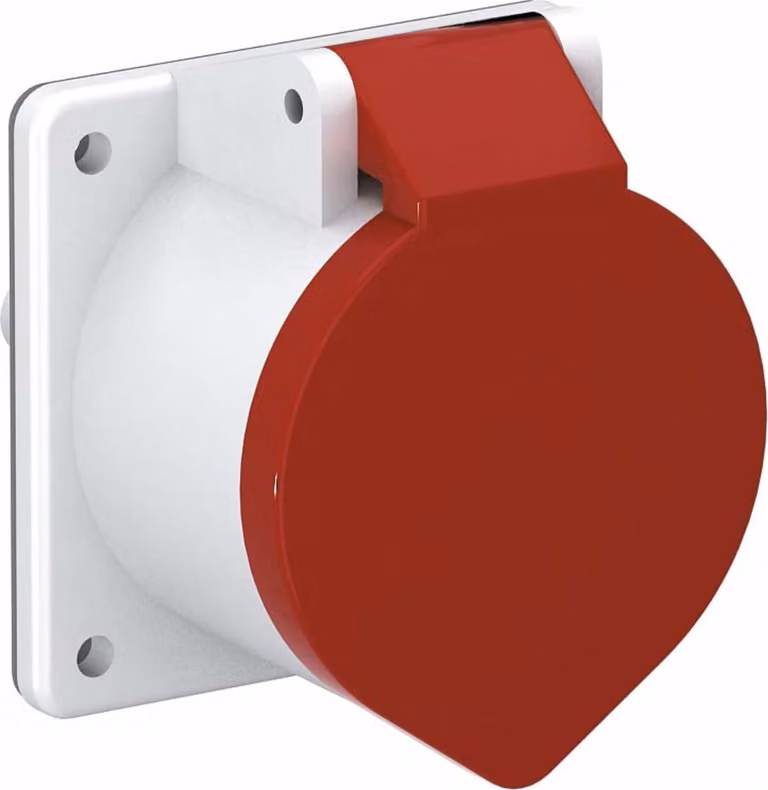 OBO Bettermann Vertr CEE presa di corrente a parete 3-p+N+PE 400V16A CEE-16A