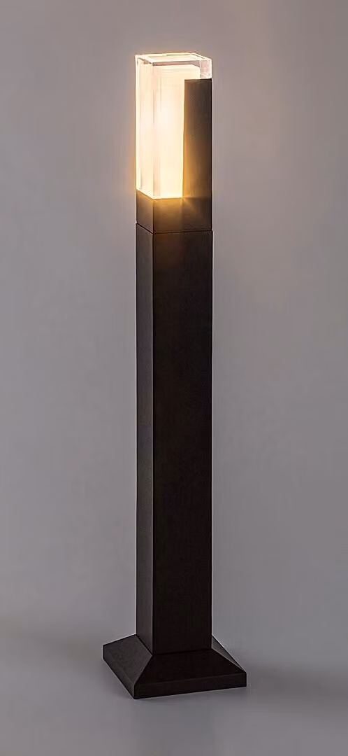 Rabalux Luce da giardino a LED nera Darvas 7W IP54 60cm CCT 77128
