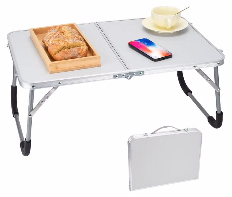Tavolo pieghevole per laptop, ideale per diversi usi