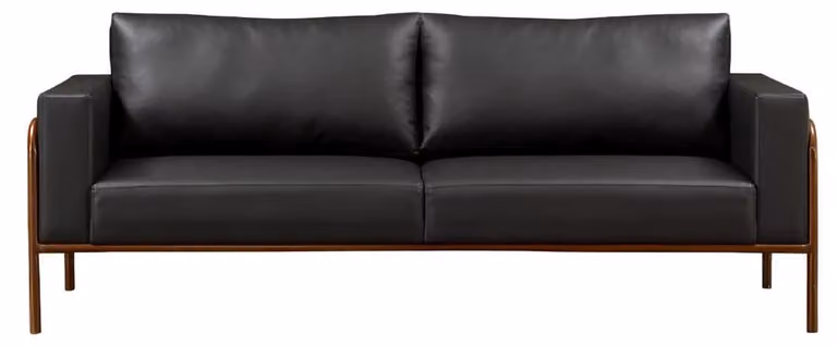 Sofa 3 Sitzer Luxus Möbel Sofagarnitur Couch Sofa Polster Wohnzimmer Holz