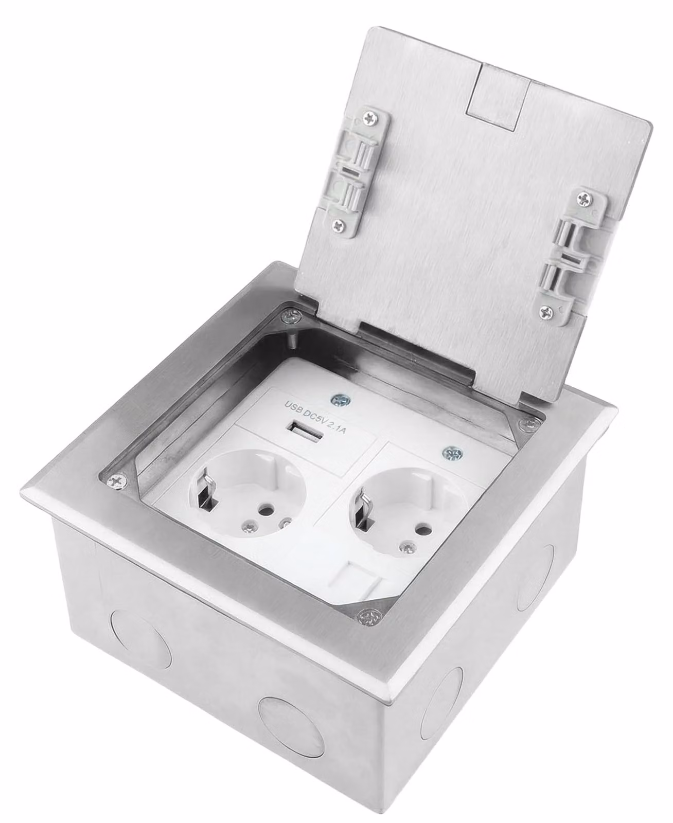 Scatola di derivazione a muro, bianca - 16 Ampere - Potenza massima 4000 Watt