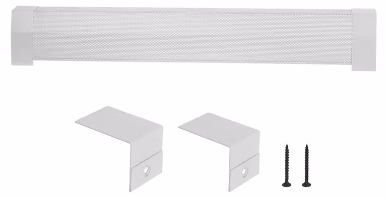 Copertura per radiatore in acciaio SucceBuy, 1222 x 81 x 193 mm, copertura frontale standard per radiatori elettrici, copertura di ricambio resistente per la camera da letto, bianca