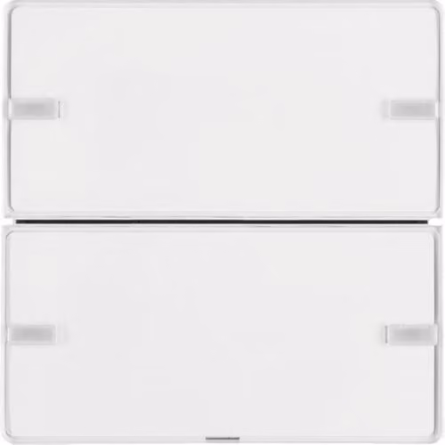 Sensore a pulsante 2x bianco polare/sam - Sensore a sfioramento KNX 4x 80142329