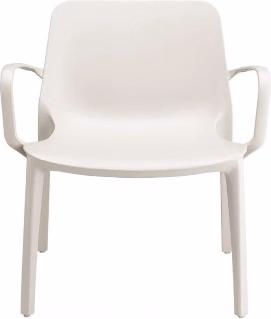 SET 2 SEDIE GINEVRA LOUNGE TECNOPOLIMERO MADE IN ITALY SCAB DESIGN - Lino 11