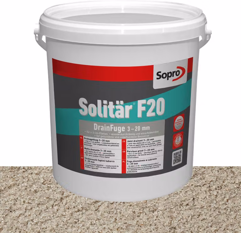 Sopro Designfuge Solitär F20 Sand 25kg