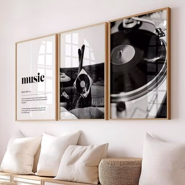 Set 3 quadri Urban music