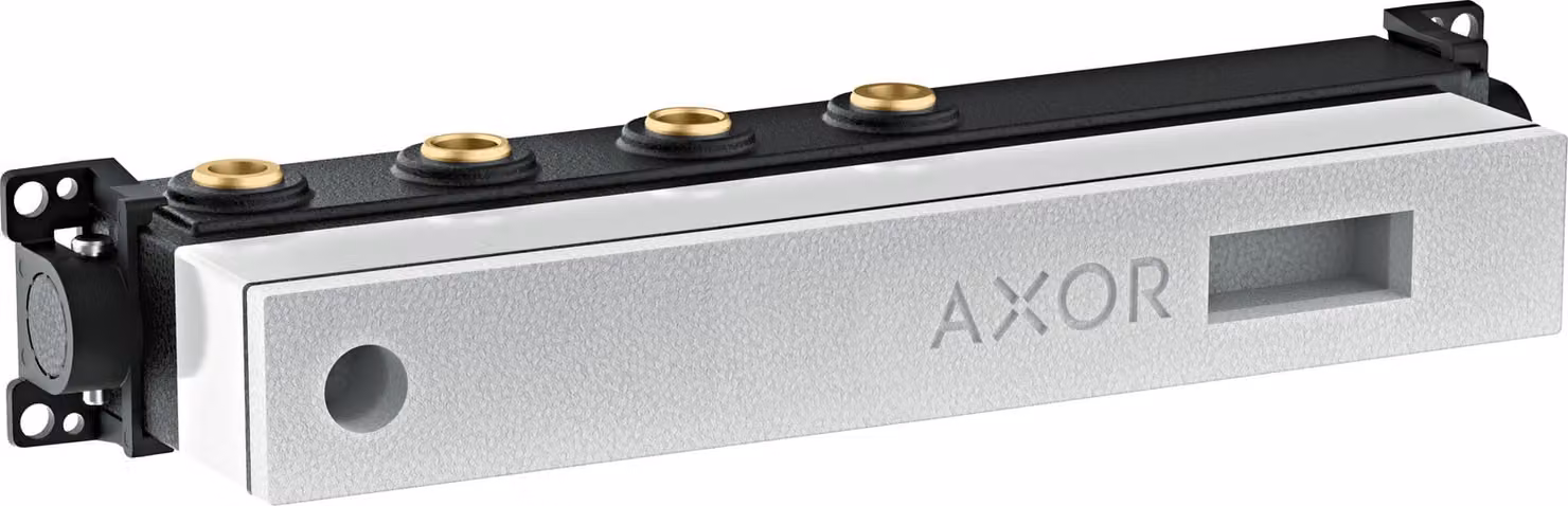 hansgrohe AXOR corps de base pour module thermostat Select, 2 consommateurs, 18310180, 18310180