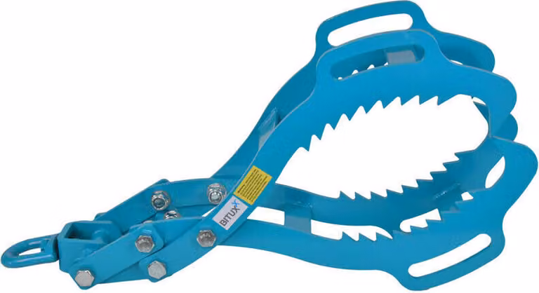 Pinze forestali Bituxx per legname pinze per alberi 520 mm 800 kg MS-18889