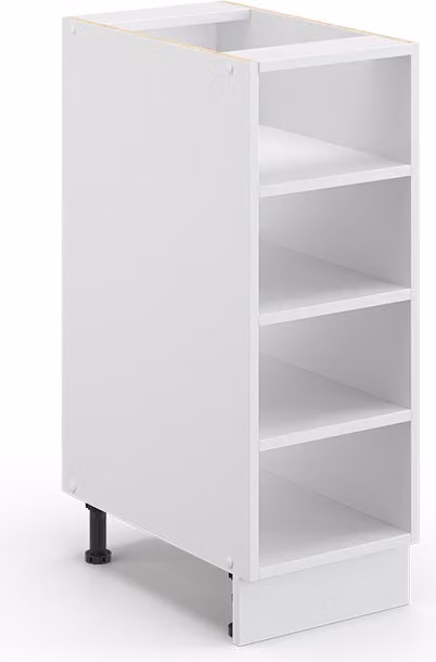 Scaffale da cucina Vicco Fame-Line Bianco 30 cm senza piano di lavoro, Model 35942