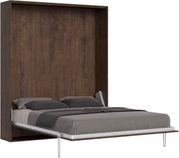 Letto a scomparsa verticale Kentaro Itamoby colore noce