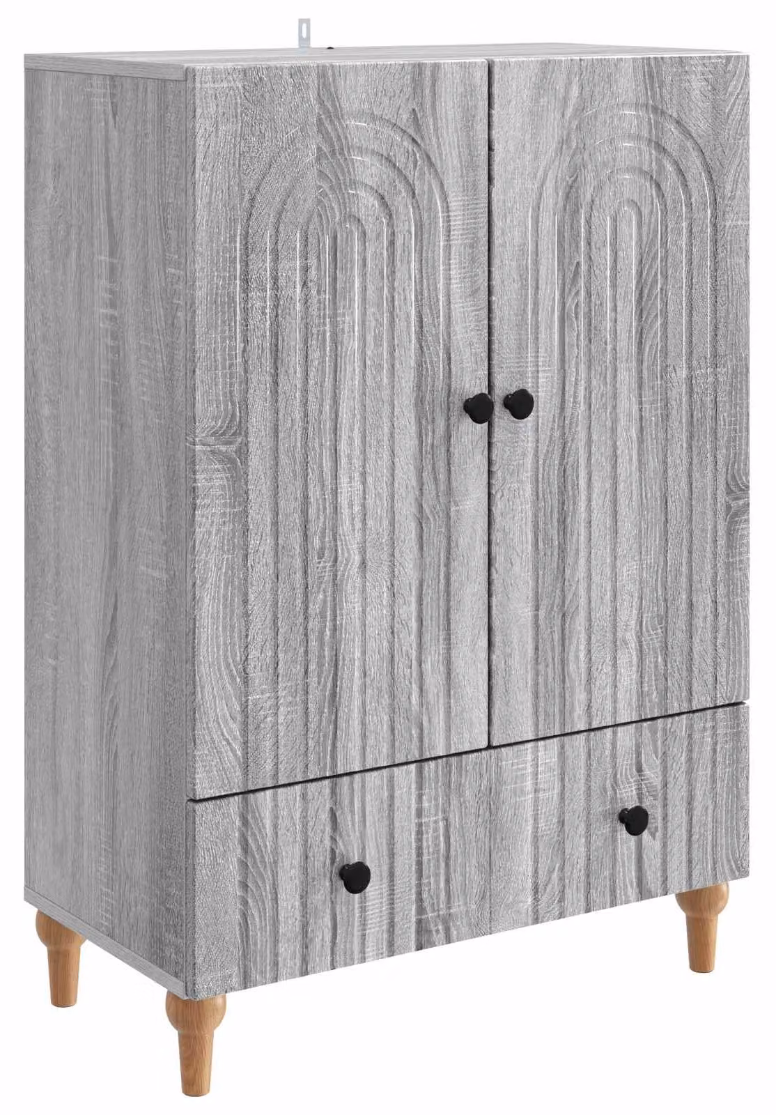 Credenza Grigio Sonoma 66 x 34,5 x 95 cm Legno ingegnerizzato
