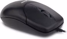 Mouse Ottico Cablato Hamlet Colore Nero con Connessione USB-A XMICEU2