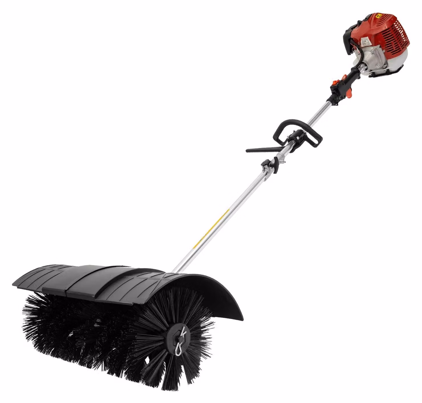 Spazzatrice motorizzata - 1250 W, motore a 2 tempi - Spazzola in nylon, 24x50 cm