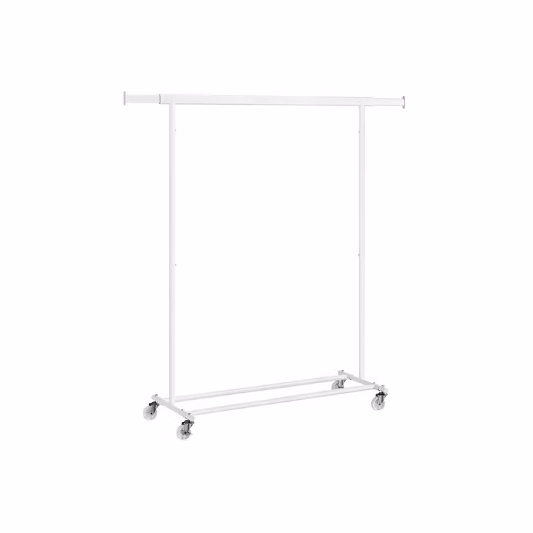 Stand Appendiabiti con Ruote Bianco